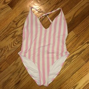 Garage Striped One-Piece